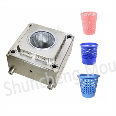 Household Plastic Trash Can Mould 2 Household Plastic Trash Can Mould 2